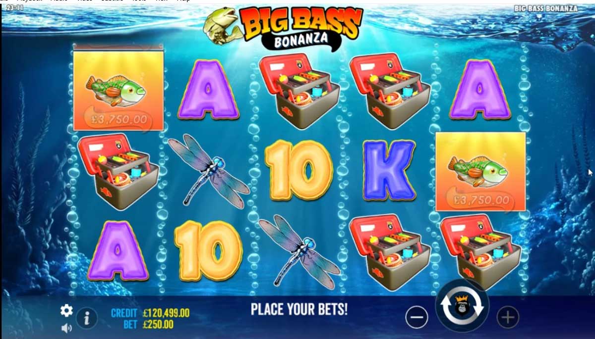 Big Bass Bonanza slot machine game