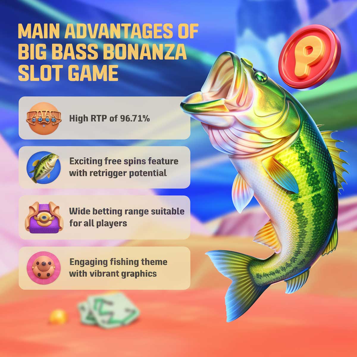 Big Bass Bonanza slot machine game